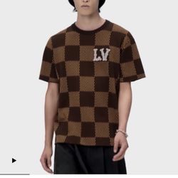 Authentic Men’s Louis Vuitton Checkered Shirt