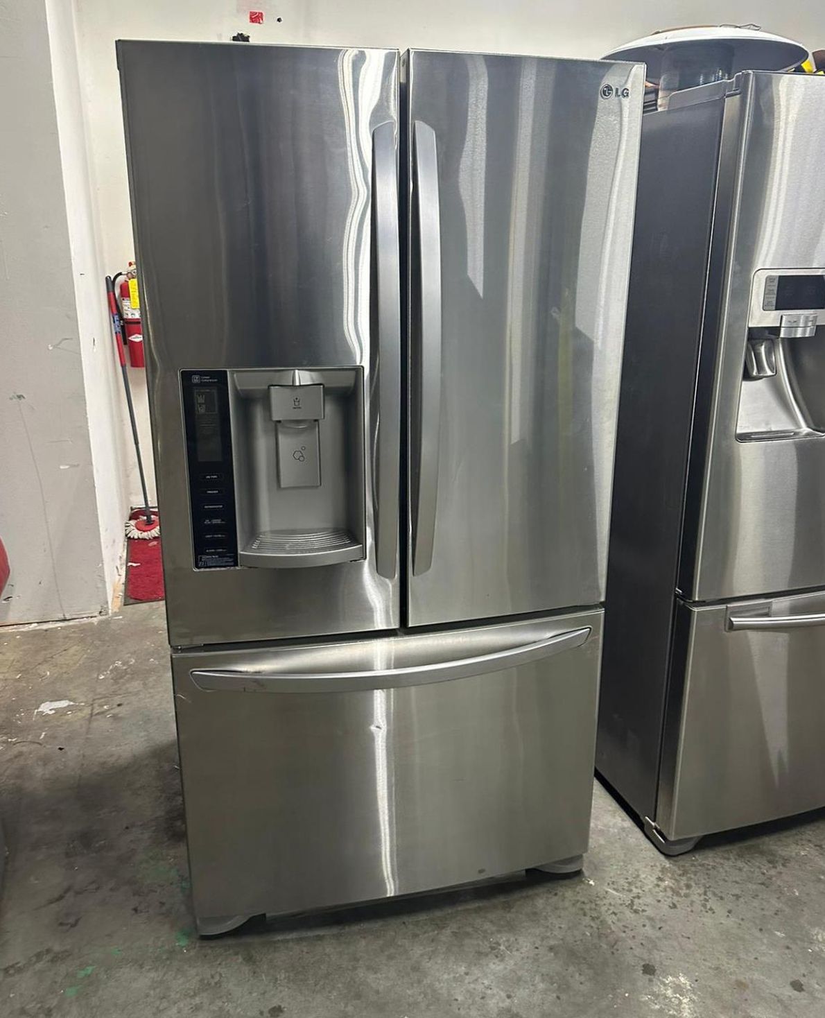 LG 3-Door Refrigerator Stainless Steel FrenchDoor