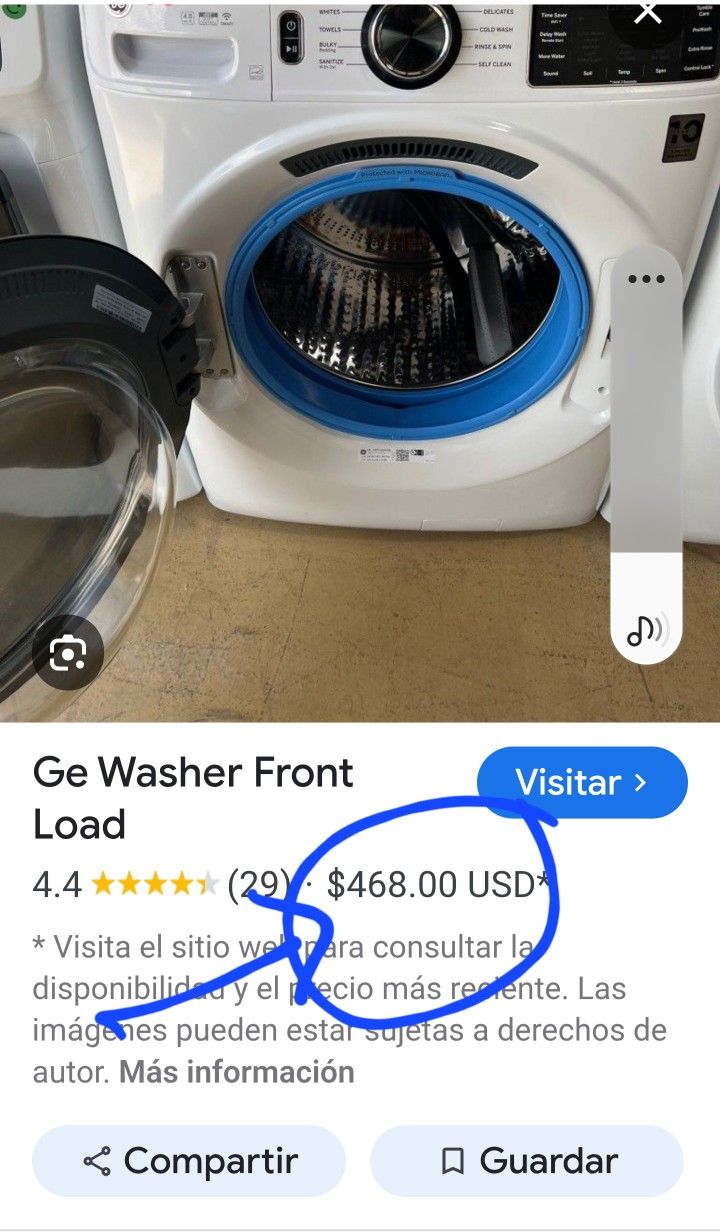 GE LAVADORA SMARTDISPENSE