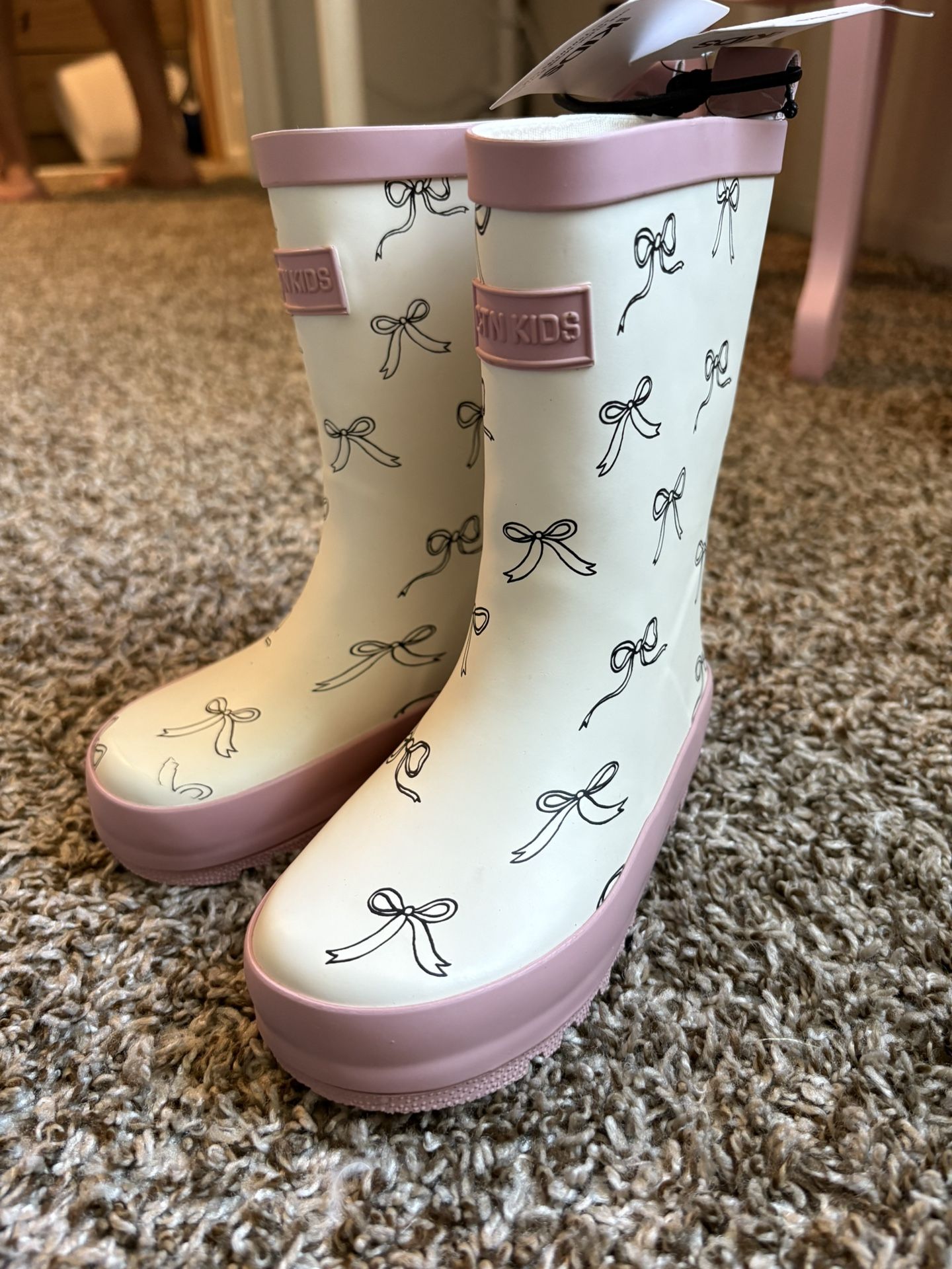 Rain boots girl size KIDS 8-9