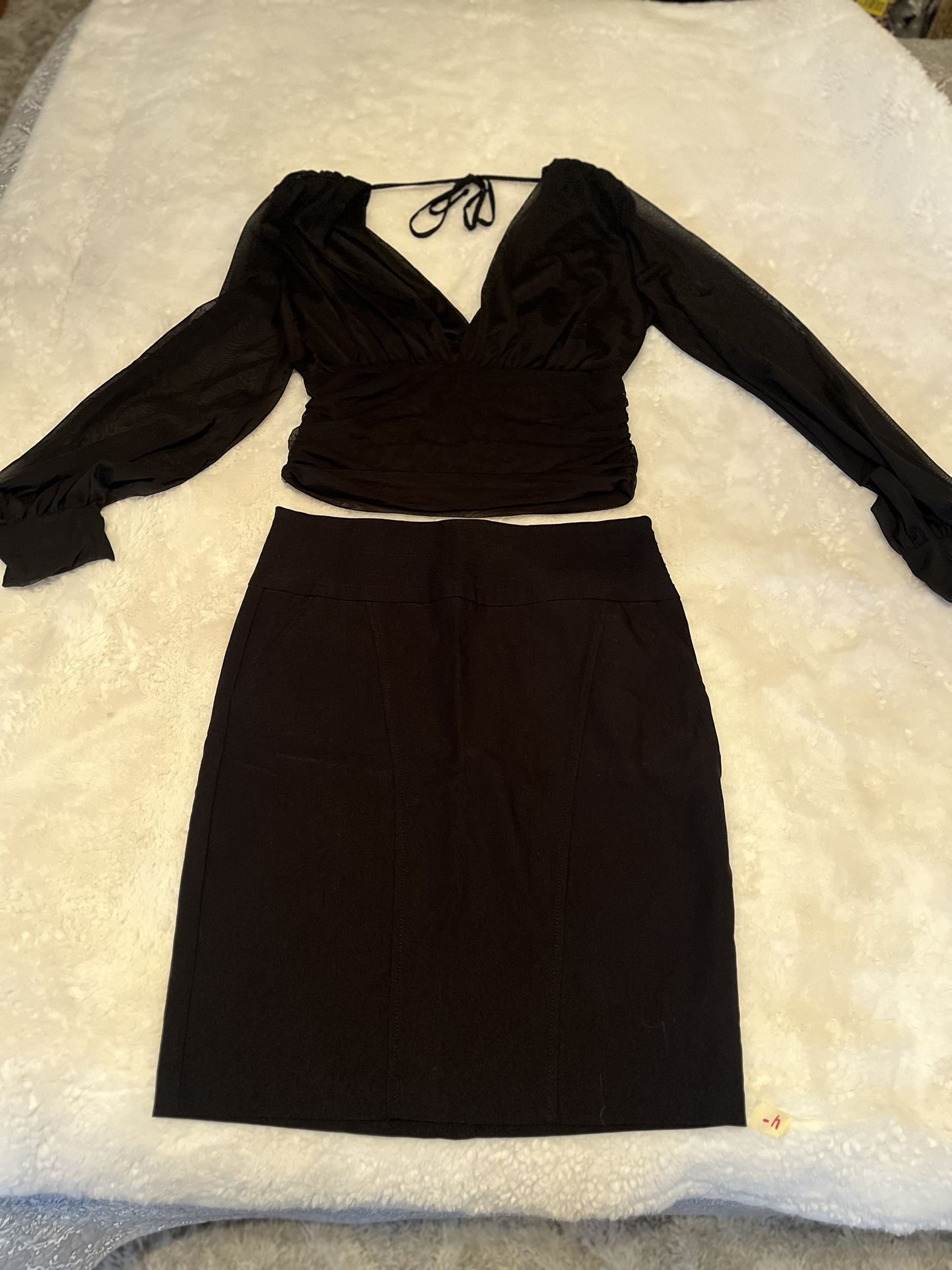 Medium Skirt And Shirt Set