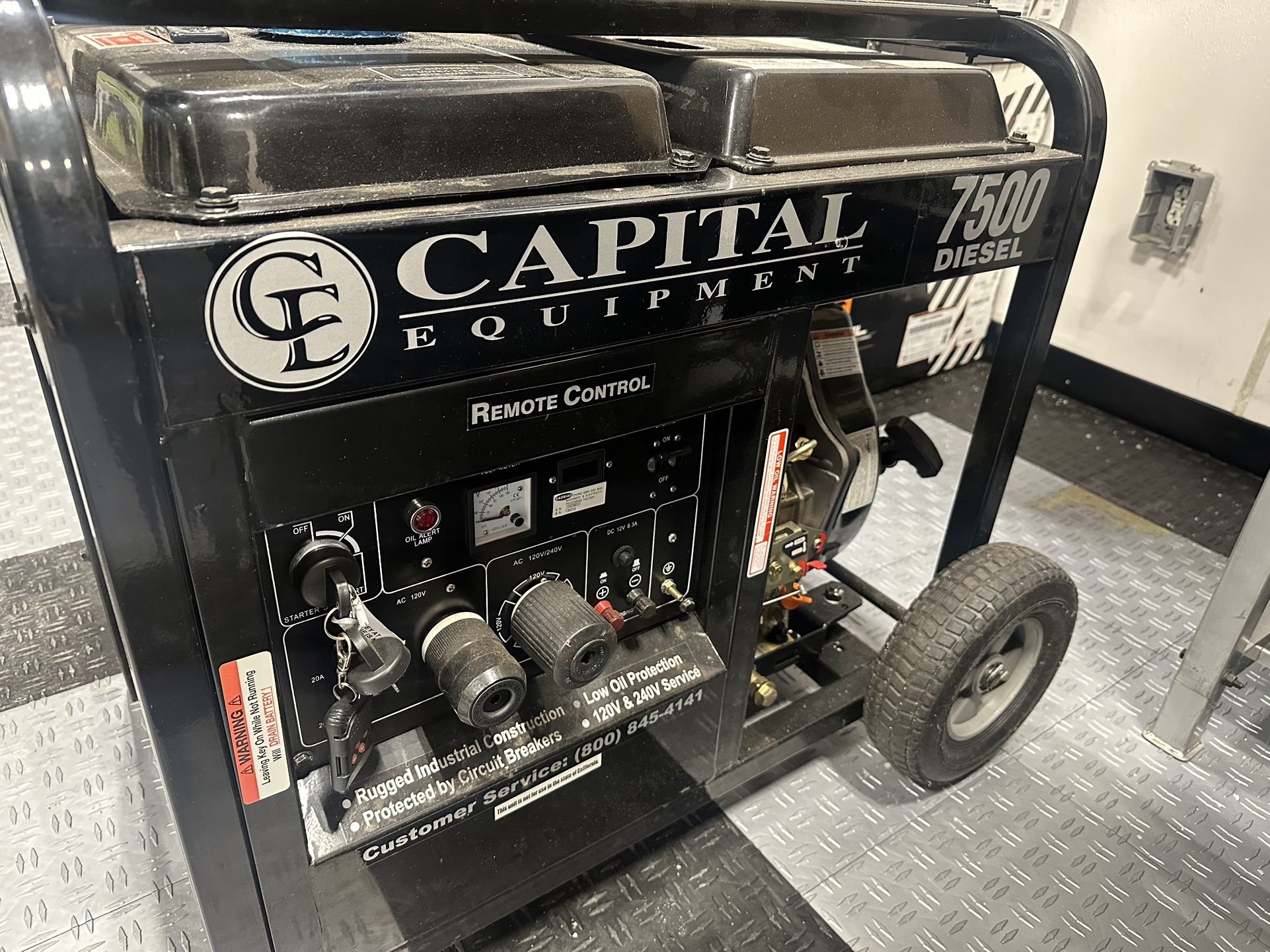 7500 Diesel Generator