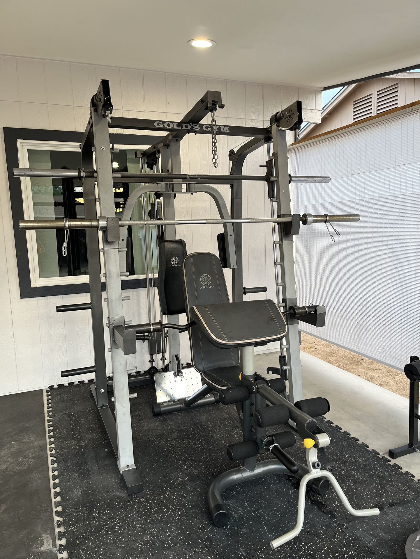 Gold's Gym - Platinum Smith Machine and Bench Model:GGBE6958