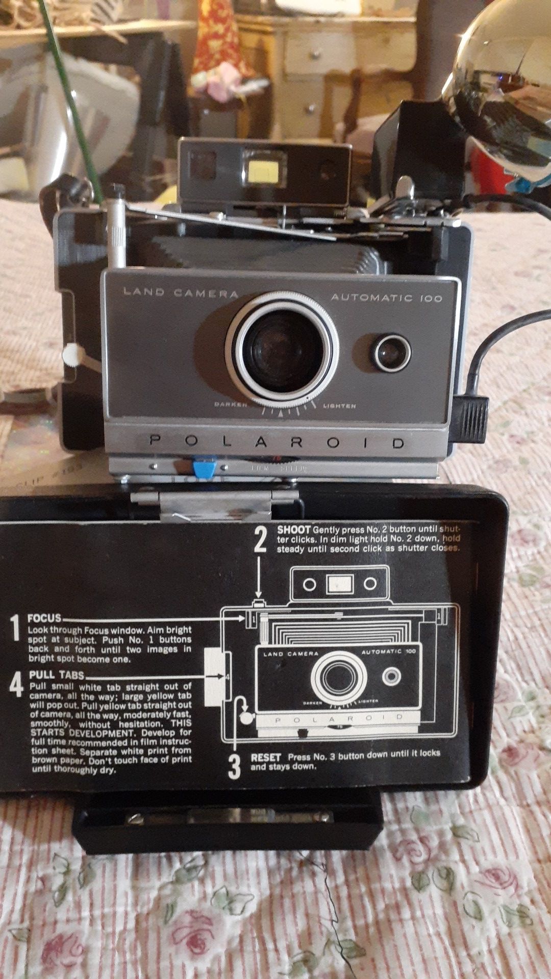Vintage Polaroid Land Camera Automatic 100