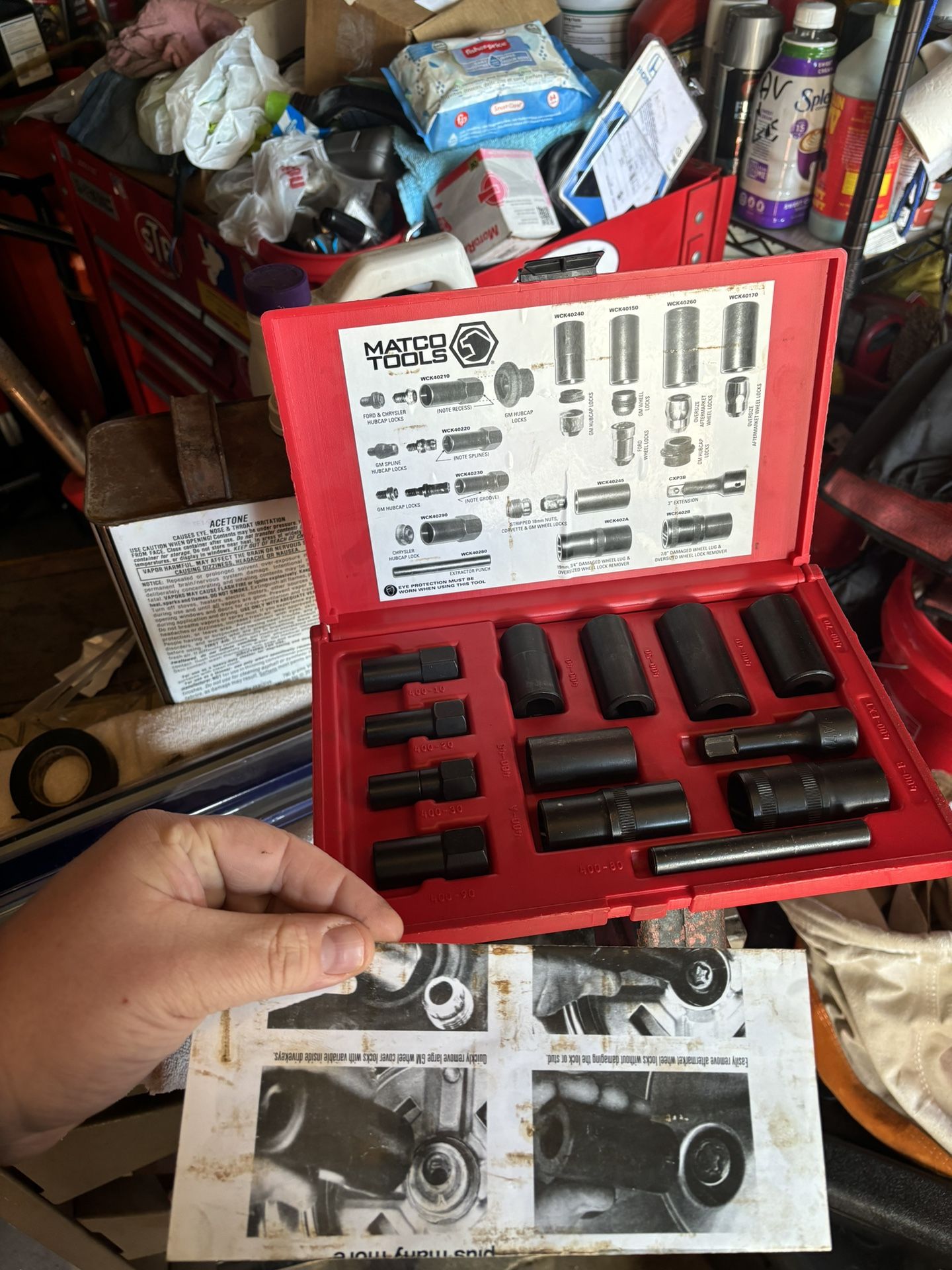 13 Piece Wheel Lock Set MATCO