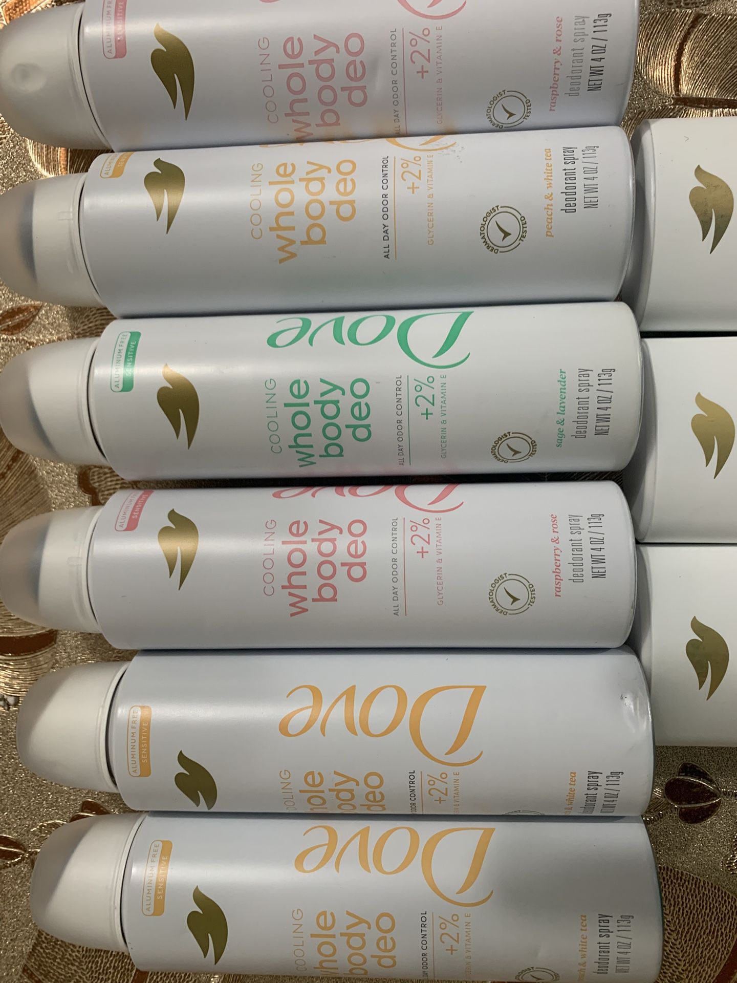 Dove Whole Body Deodorants ( Aluminum Free)