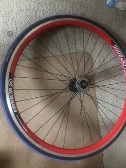 26” bike wheel set 700c