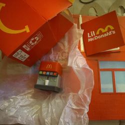 McDonalds Lil Soda Fountain Toy