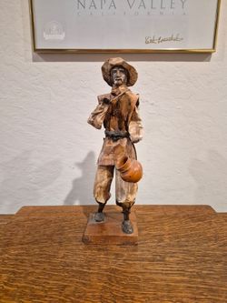Vintage Mexican Paper-Mâché (cartonería) Folk Art Figurine