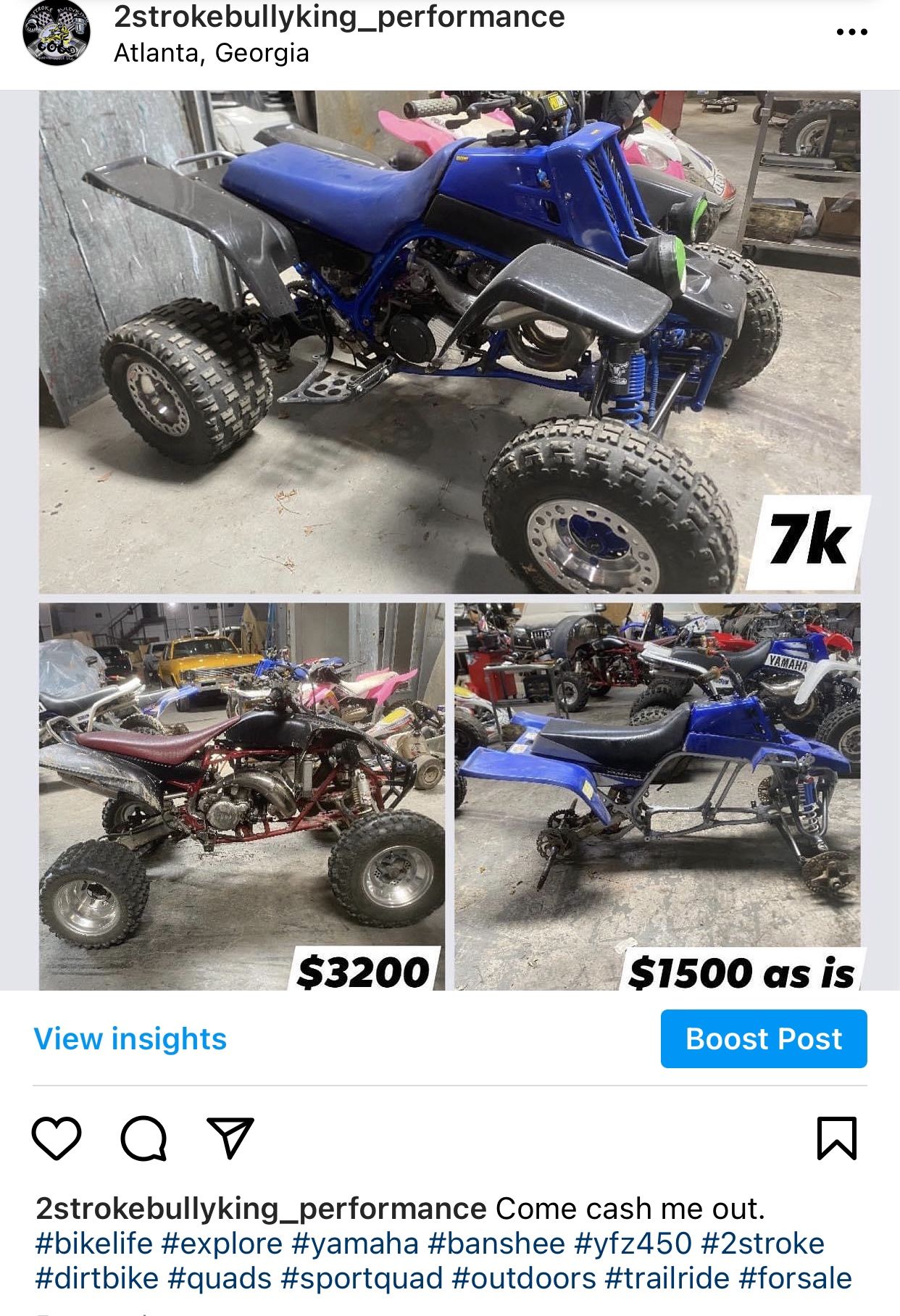 2004 Yamaha Banshee, Banshee and YFZ250R hybrid