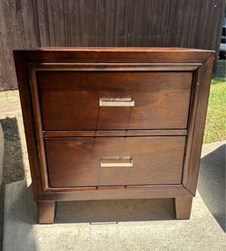 Nice Wood Nightstand