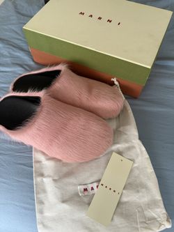 Marni fussbett Slip On Flat Mule