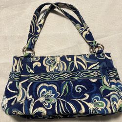 Vera Bradley Stephanie Shoulder Bag - Mediterranean Blue