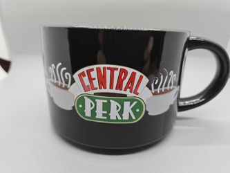 Large 24 Ounce Official Friends Central Perk Coffee Mug Or Soup Bowl Black