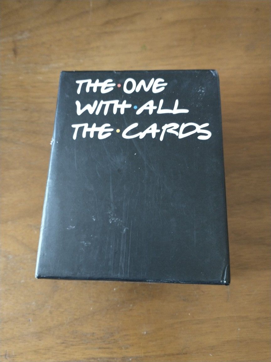 Friends card game: the one with all the cards