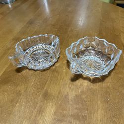 Vintage Cut-glass Candy Dishes