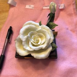 Lefton Bone China Rose 04271