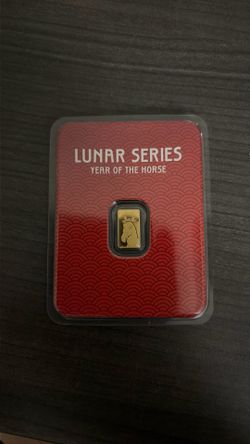 Lunar Series Year of the Horse 1g gold
