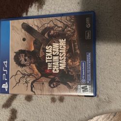 The Texas chainsaw massacre, rare game brand new rare Good condition