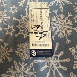 Andre Either Signed Dodgers Ticket 