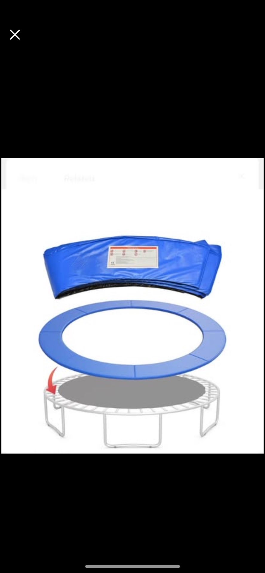 Trampoline Replacement Safety Pad