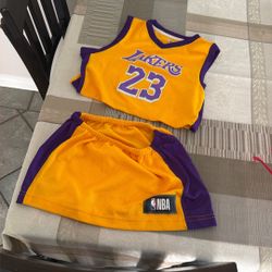 lakers two piece halloween fit 