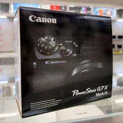 Canon Power Shot G7x Mark III 