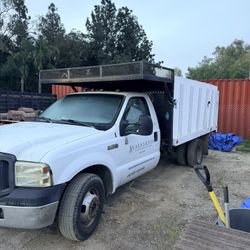 2006 F-350 Stake Bed Dump Truck 
