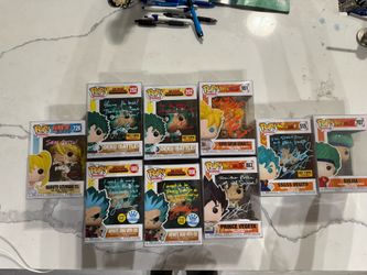 Signed Funko Pops ! ANIME (ALL CERTIFIED & MINT)