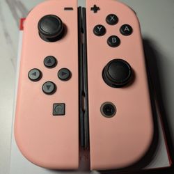 Nintendo Switch Joycons Pink New 