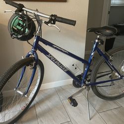 18 Inch Hardrock Specialized Mountain Bike Blue