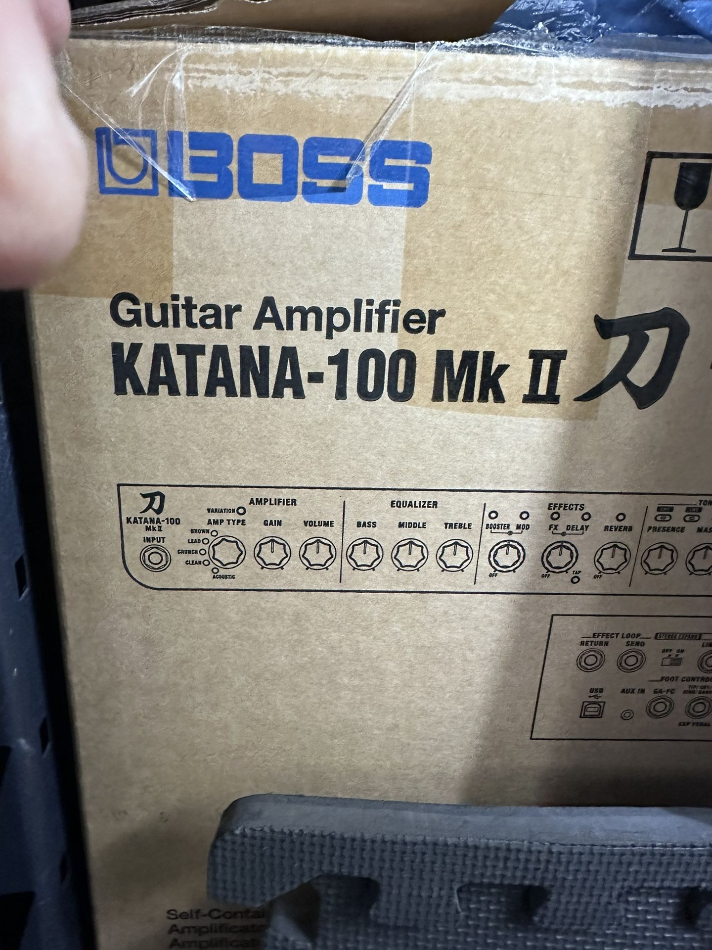BOSS Katana-100 MkII 100W 1x12 Guitar Combo Amplifier
