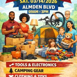 ONE DAY ONLY from 9am -3pm pm