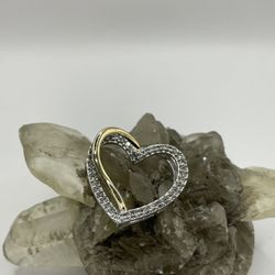 Diamond Heart Pendant 