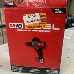 M18 FUEL 18V Lithium-Ion Brushless Cordless 1/2 in. Hammer Drill/Driver (Tool-Only)