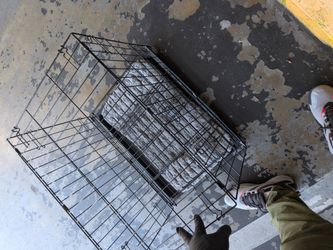 Pet crate H 24in W 17.5