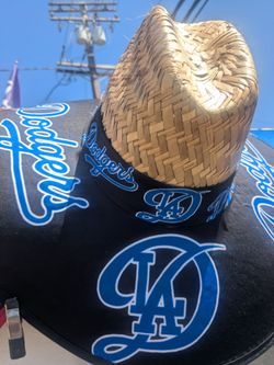 Dodgers Straw Hat