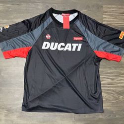SUPREME X DUCATI SOCCER JERSEY 