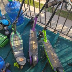 3 Electric Scooters