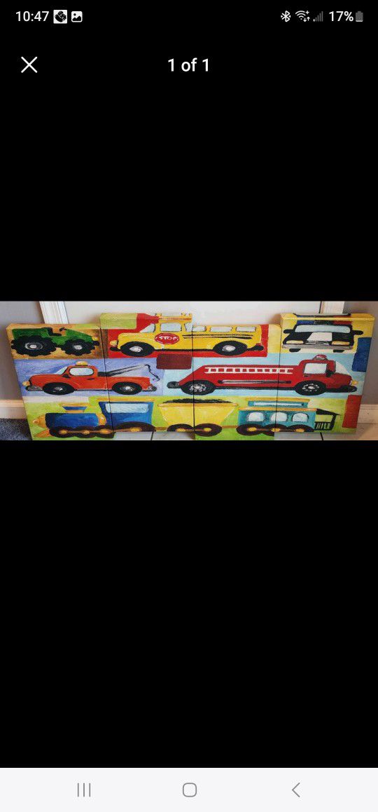 Kids Truck Canvas