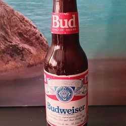Vintage 1983 Budweiser BUD 7oz. Empty Bottle