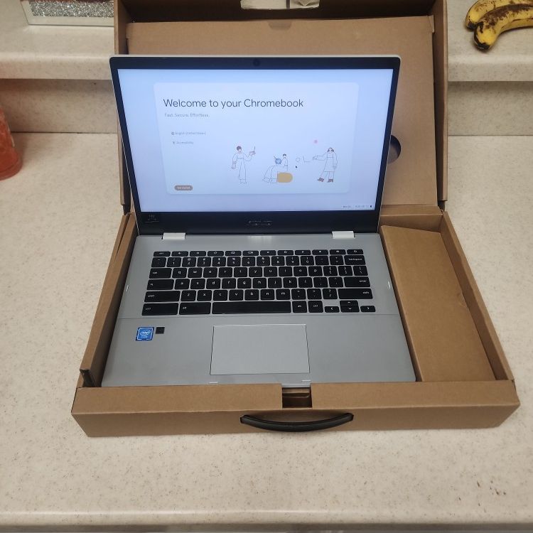 Asus Chromebook Silver Laptop
