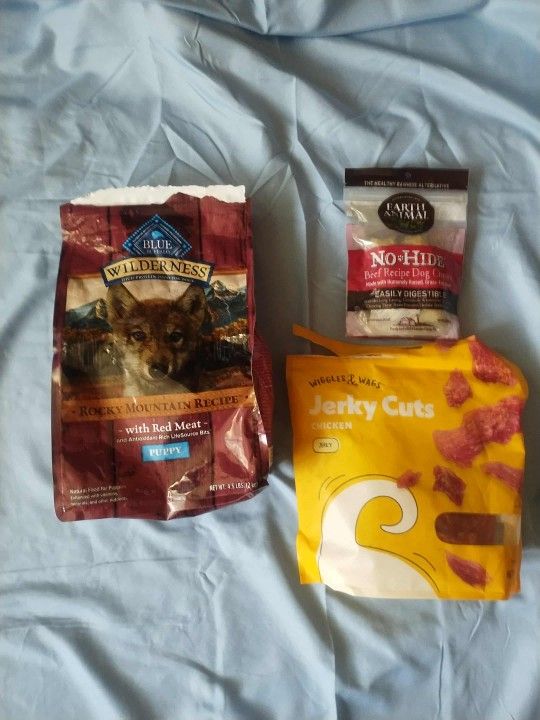 Dog Food & Treats ($25 firm) read description