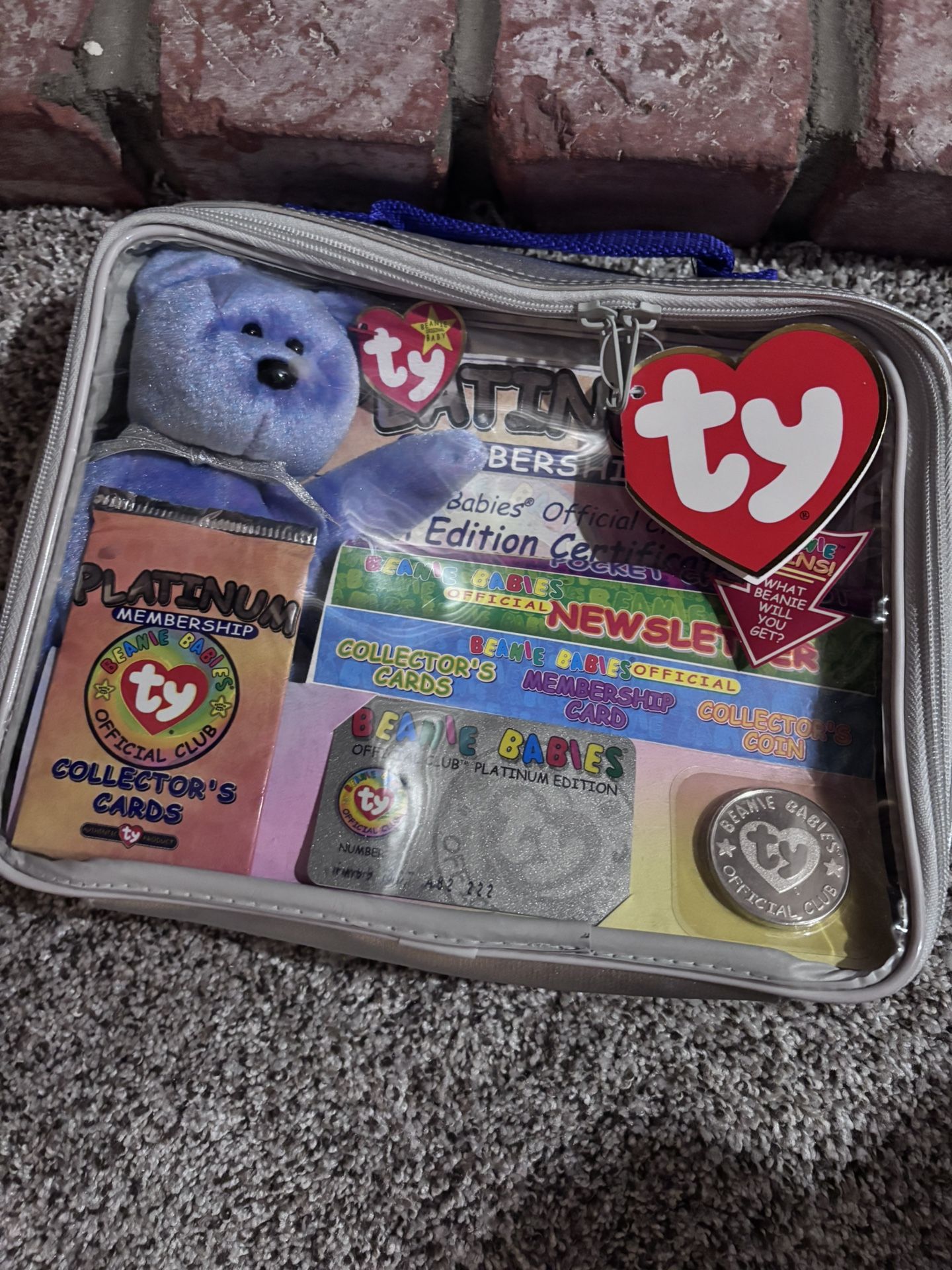 Beanie babies Platinum Membership Club Kit