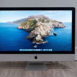 late 2013 Apple iMac 27” 3.2Ghz i5 16Gb RAM 100GB SSD