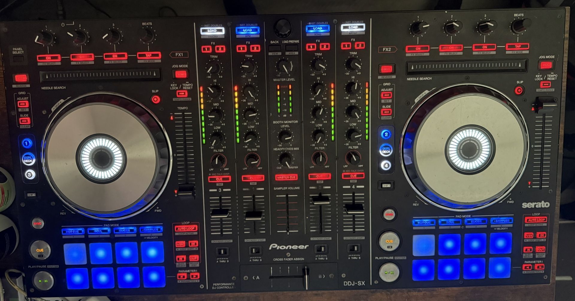 Pioneer DDJ-SX Controller w/ addition Items