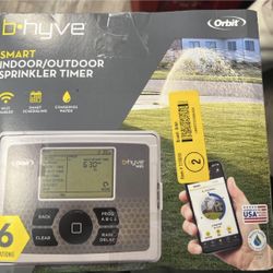 Orbit 6 Station Digital Wi-Fi Compatible Indoor Outdoor Smart Compatible Irrigation Timer