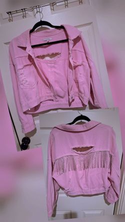 Pink Jean Jacket
