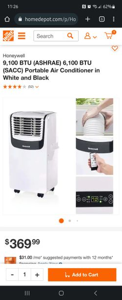 Honeywell Portable AC