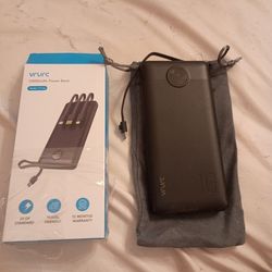 Brand new VRURC 10000mah power bank portable charger USB-C Universal Smart Phone firm price $40 pick up only 865 Ellsworth avenue right off of East Li